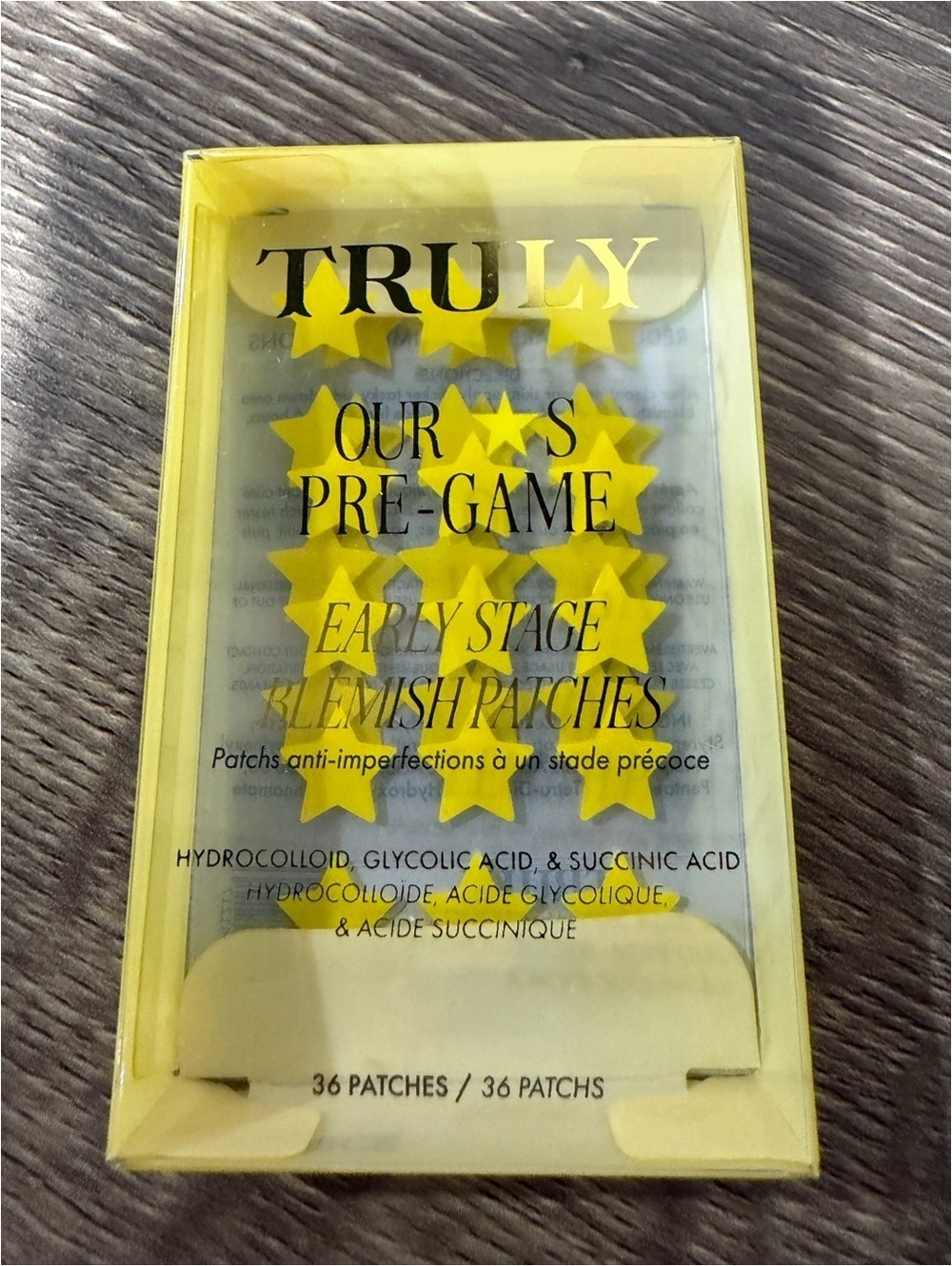 TRULY Blemish Patches Our Stars Pre-Game 36 Patches NEW